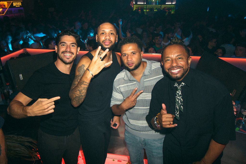 Renzo Marengo, DJ Vielo, Elrod y JC de WeAreValencia en MYA Valencia