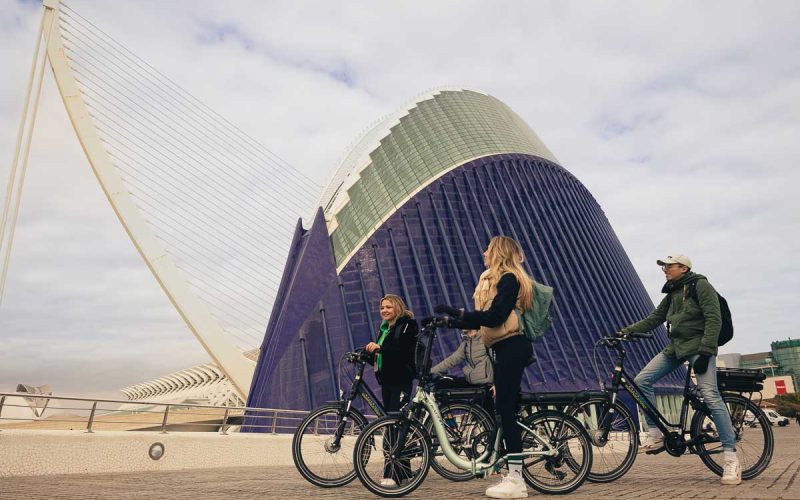 bike & bite valencia, bicycle experience with paella