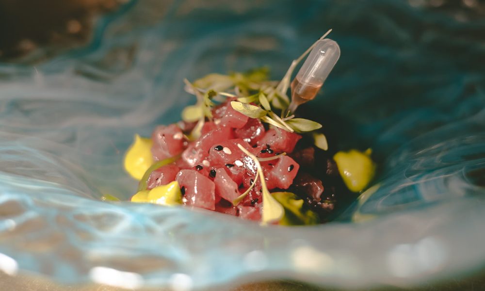 sabbia show cooking tartar valencia
